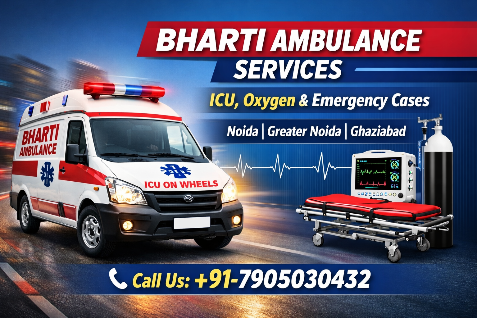 Nearby ICU Ambulance